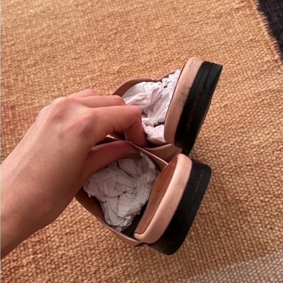 Gucci Pink Loafer Slides - Picture 8 of 14